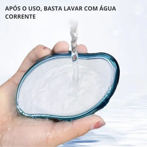 Depiladora Exfoliante De Vello 2 En 1 Frotación Nanocrista Depiladora Cristal Indolora Color