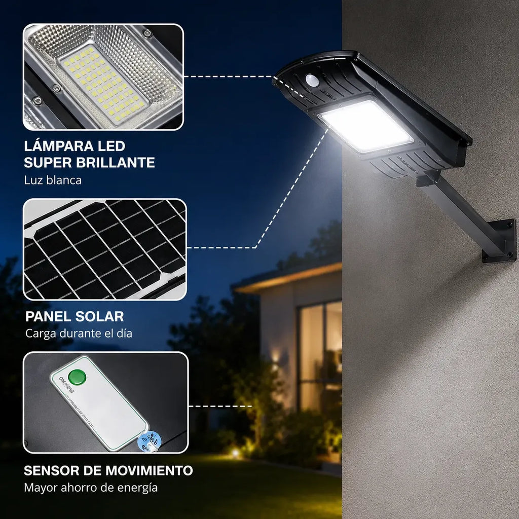 Foco solar led