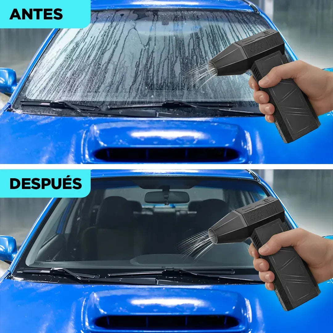 Mini Turbina Sopladora Y Aspiradora Turbo Aire Comprimido Limpieza Pc Autos
