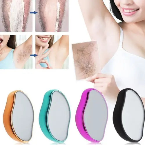 Depiladora Exfoliante De Vello 2 En 1 Frotación Nanocrista Depiladora Cristal Indolora Color