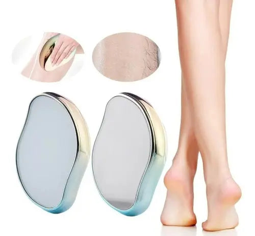 Depiladora Exfoliante De Vello 2 En 1 Frotación Nanocrista Depiladora Cristal Indolora Color