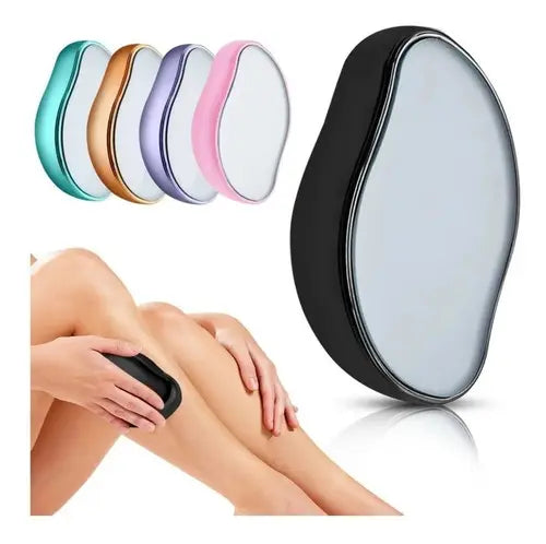 Depiladora Exfoliante De Vello 2 En 1 Frotación Nanocrista Depiladora Cristal Indolora Color
