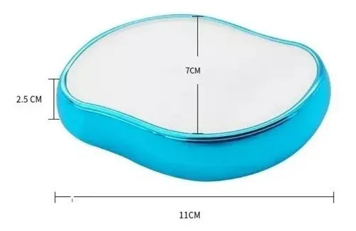 Depiladora Exfoliante De Vello 2 En 1 Frotación Nanocrista Depiladora Cristal Indolora Color